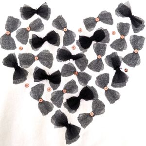 Ruffled white top long sleeve